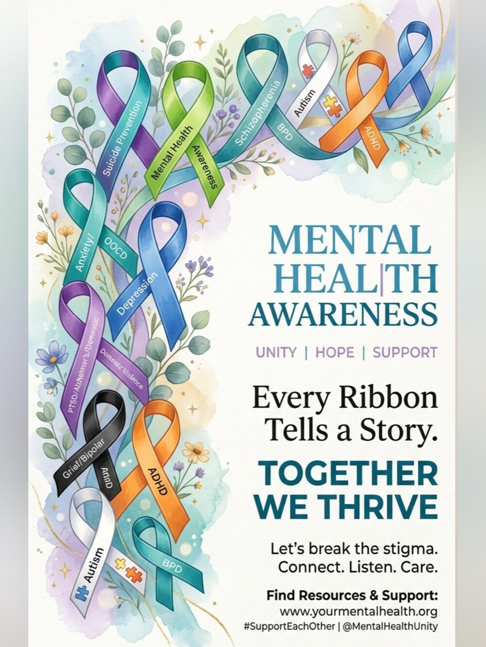 Mental Health Awareness Support Bundle